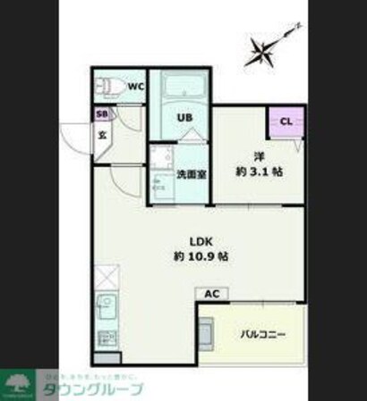 Jack sunashinden IIの物件間取画像